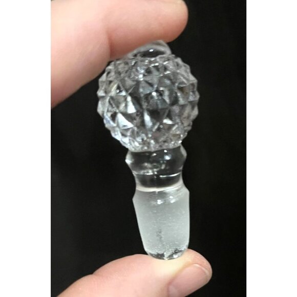 Pressed Imperial Glass Pineapple Bottle Stopper - Picture 7 of 10